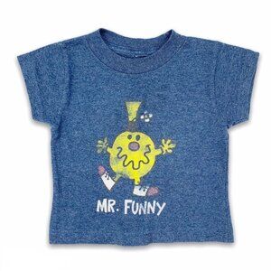 Mr. Funny Heather Blue T•Shirt
